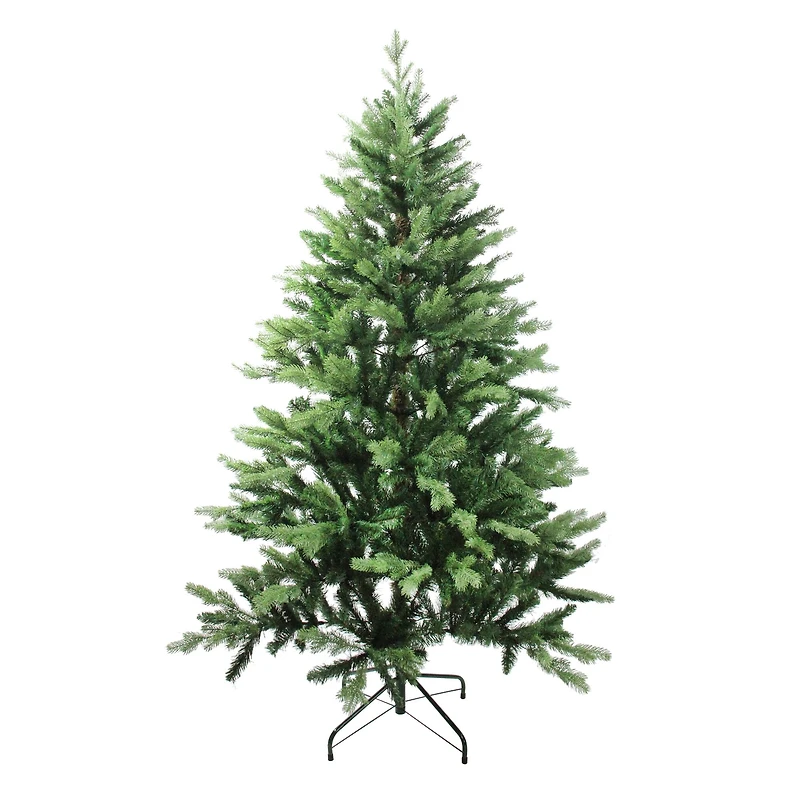 7ft. Unlit Real Touch™️ Mixed Eden Pine Artificial Christmas Tree