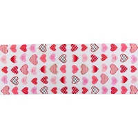 DII® 72" Sweet Hearts Print Table Runner