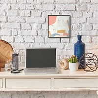 Stupell Industries Female Line Portrait Black Framed Wall Art