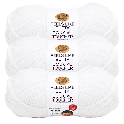 3 Pack Lion Brand® Feels Like Butta™ Yarn