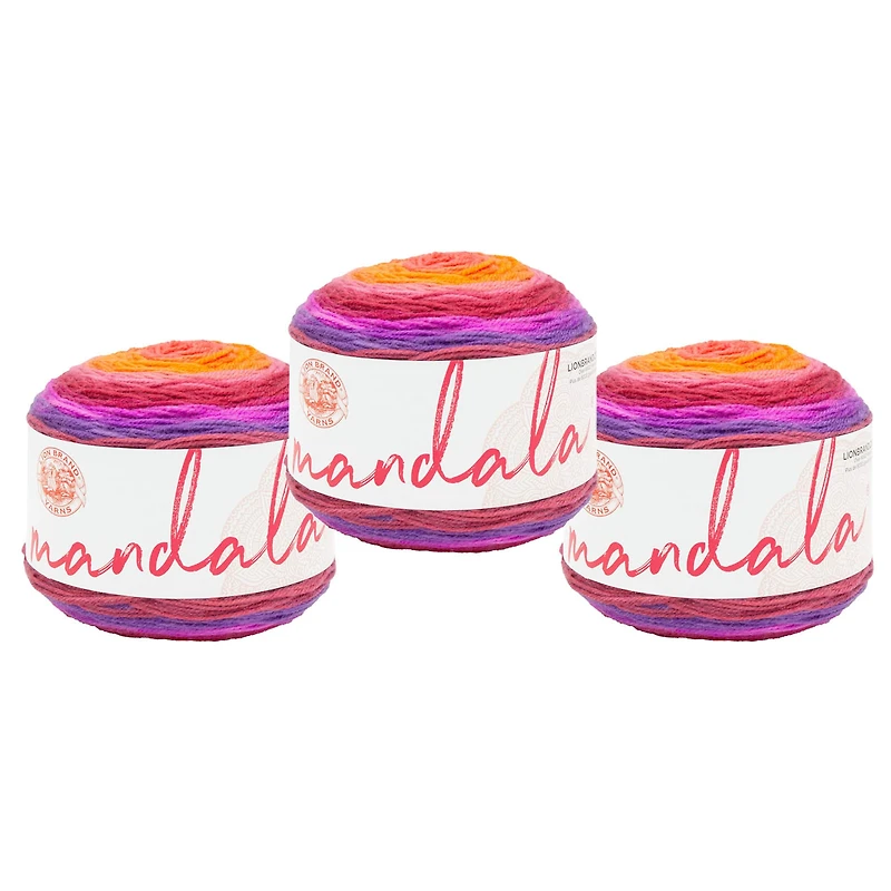 3 Pack Lion Brand® Mandala® Yarn