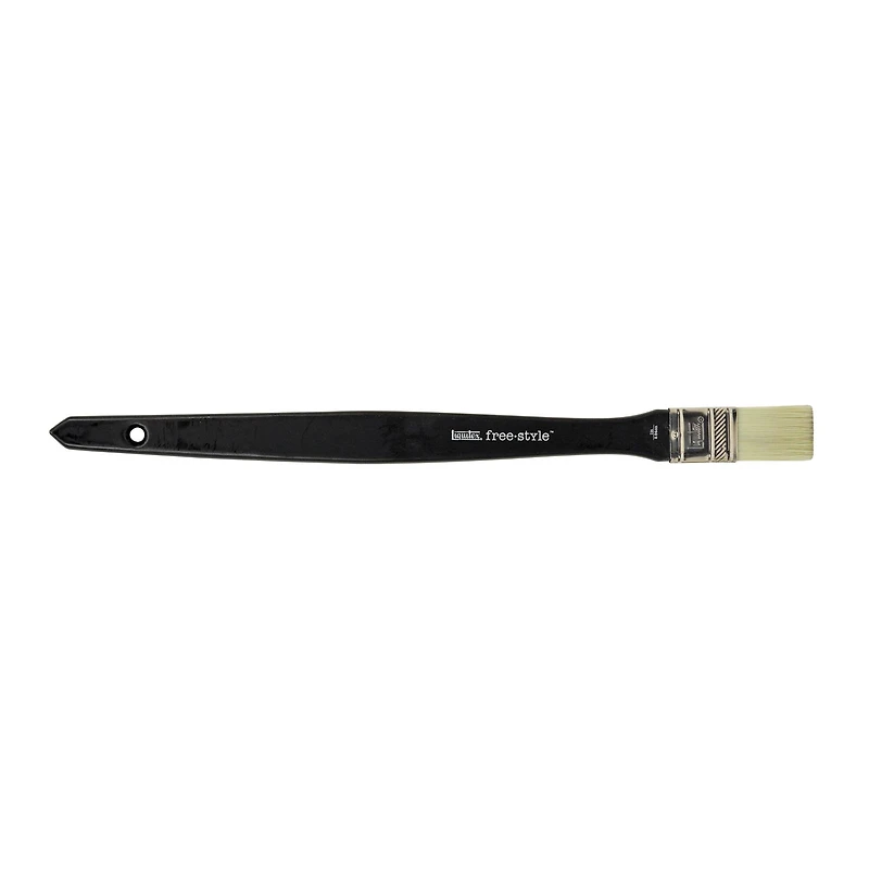 Liquitex® Professional Freestyle Large Scale Long Handle Broad Flat Brush