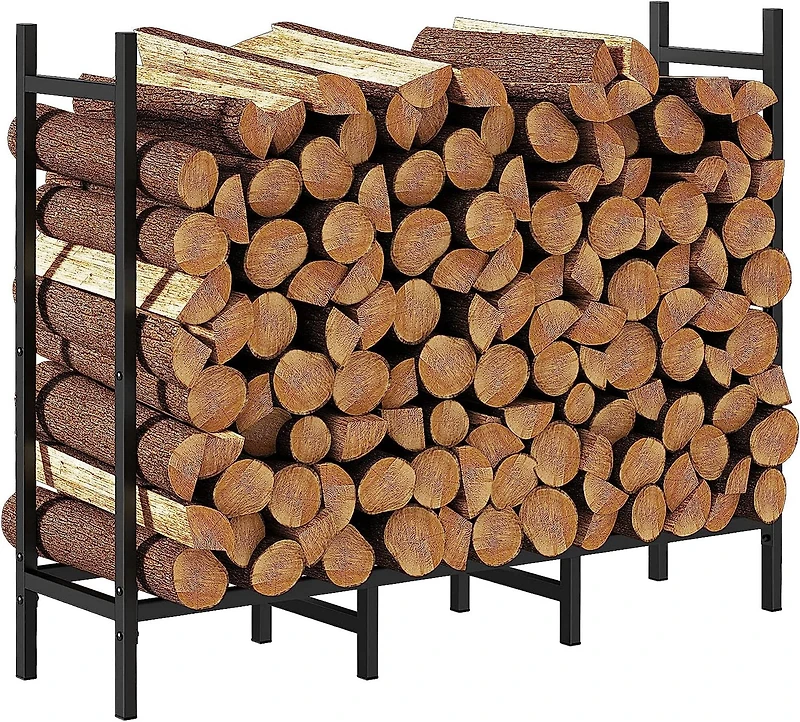 NEX™ 4ft. Outdoor Metal Firewood Storage Rack