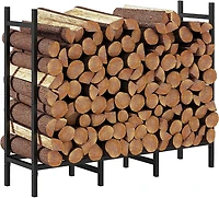 NEX™ 4ft. Outdoor Metal Firewood Storage Rack