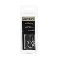Sterling Silver Round Toggle Clasp Set by Bead Landing™