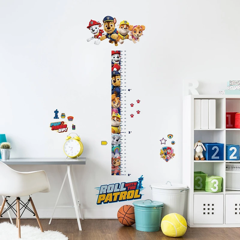 RoomMates Paw Patrol Friends Growth Chart