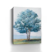 Lumaprints Blue Crown Giclée Canvas