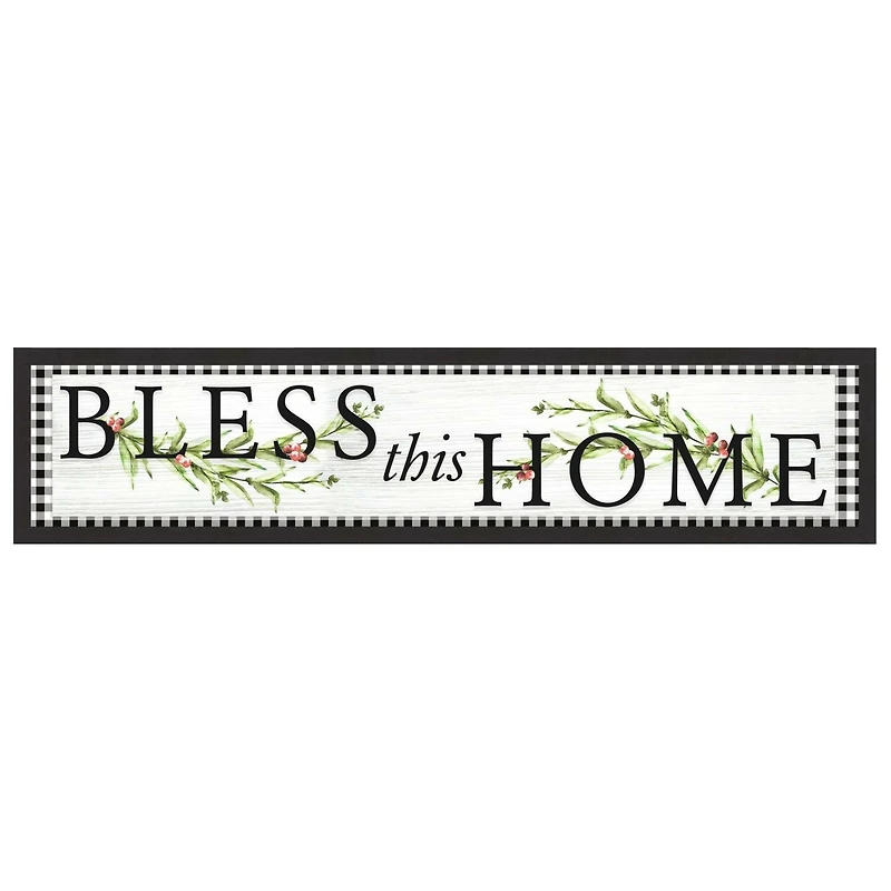 RoomMates Bless This Home Country Peel & Stick Wall Decal