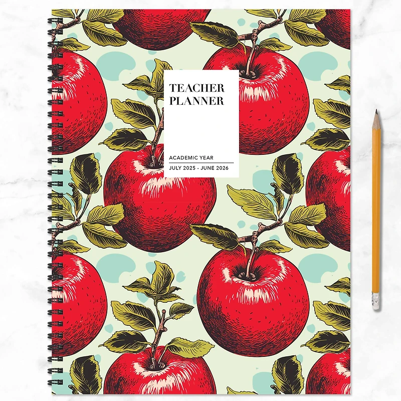 TF Publishing 2025-2026 Heirloom Apples Teacher & Home School Lesson Planning Book