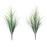 12 Pack: Assorted Green Grass Bush by Ashland®
