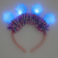 Blue & White Snowflake Light-Up Headband by Creatology™