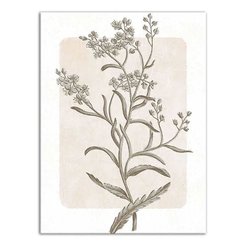 Simple Floral Still I 20" x 24" Canvas Wall Art