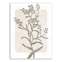 Simple Floral Still I 20" x 24" Canvas Wall Art