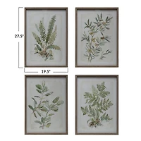 Hello Honey® Wood Framed Botanical Image Set