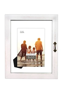 Expressions™ 8" x 10" White Window Float Frame by Studio Décor®