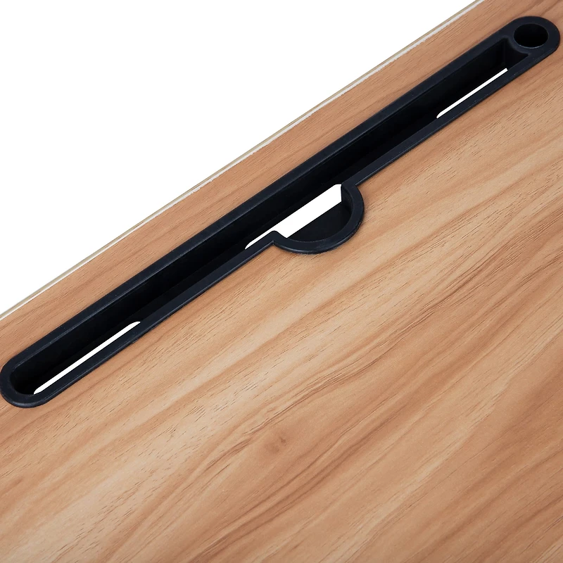 Mind Reader Freestanding Portable Foldable Lap Desk with Fold-Up Legs