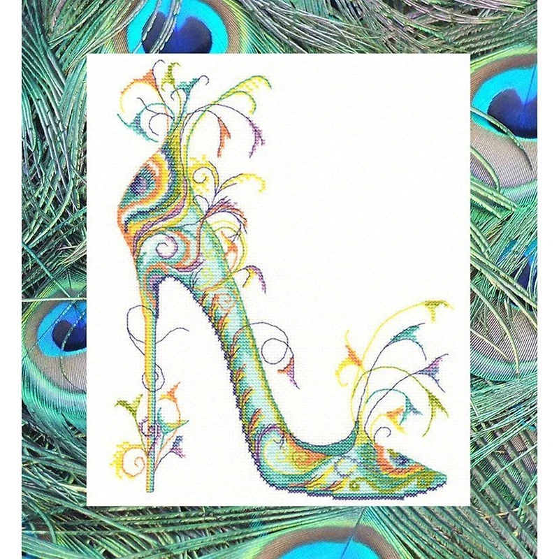 Bothy Threads Proud As A Peacock Counted Cross Stitch Kit