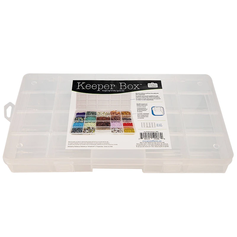 The Beadsmith® 13'' x 7.5'' Keeper Box™