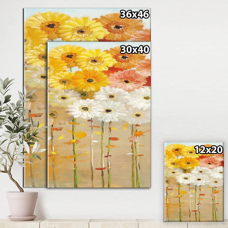 Designart - Daisies Fall I