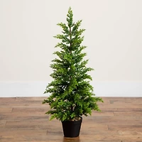 3ft. Artificial Cypress Topiary Christmas Tree