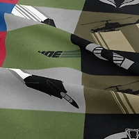 Camelot Fabrics G.I. Joe Block Cotton Precut Fabric Bundle