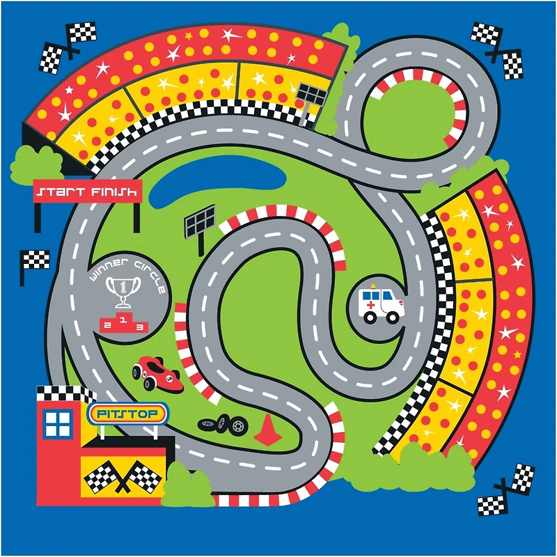 Fun2Give® Pop-it-Up® Pit Stop with Race Mat