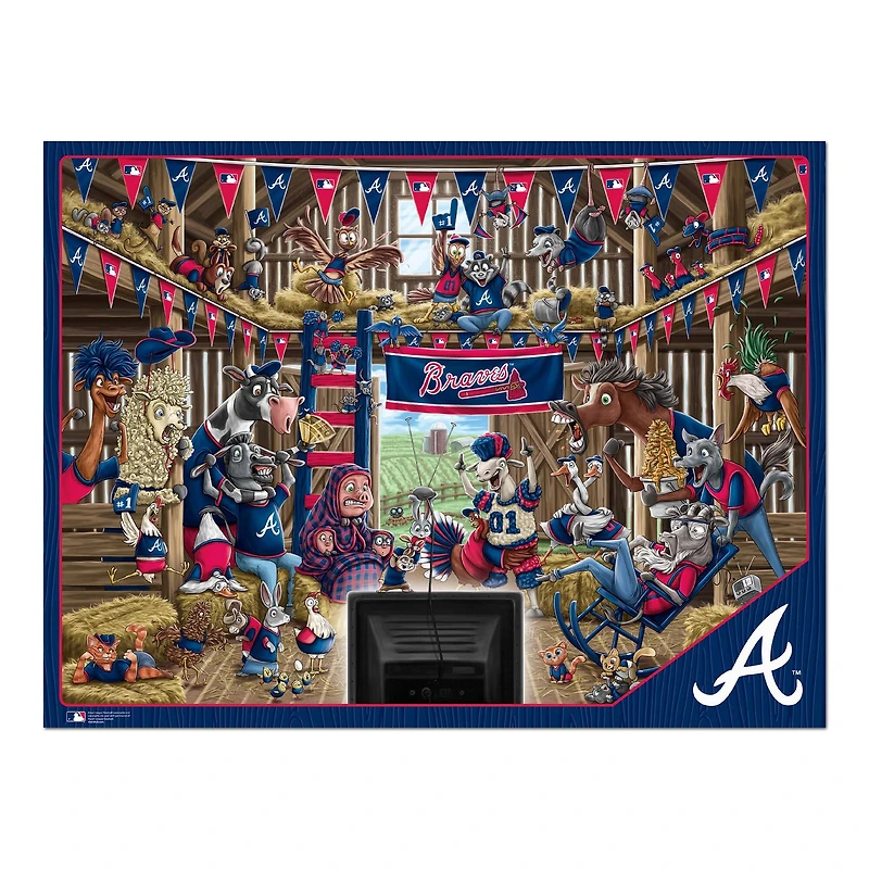 MLB Barnyard Fans 500 Piece Puzzle