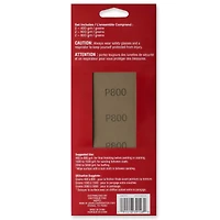 12 Packs: 6 ct. (72 total) Mixed Medium Grit Sandpaper Sheets by Craft Smart®, 3.5" x 9"