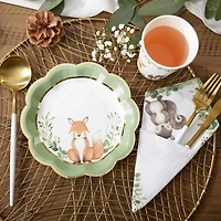 Kate Aspen® 7" Woodland Baby Premium Paper Plates, 64ct.