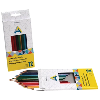 12 Packs: 12 ct. (144 total) Art Alternatives Watercolor Pencil Set