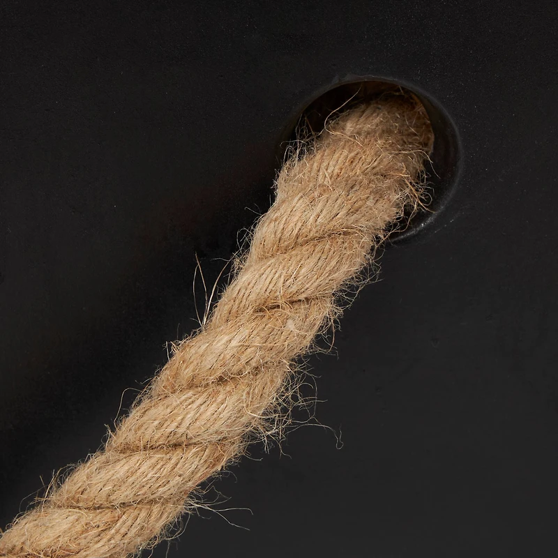 Grey Contemporary Outdoor Accent Table, 15" x 15" x 18"