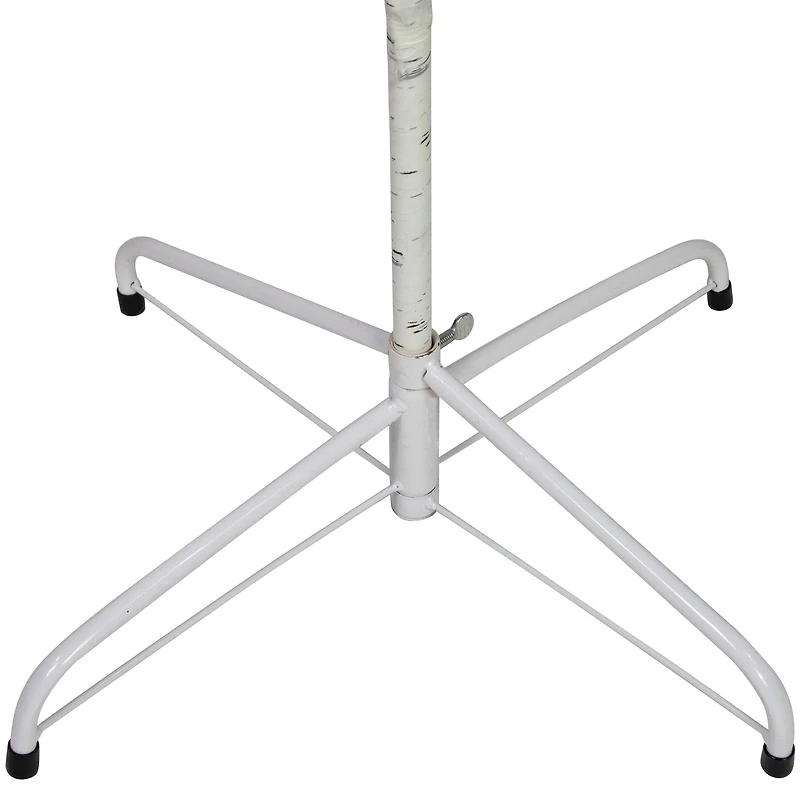 5ft. Pre-Lit White Birch Twig Artificial Christmas Tree, Cool White LED Lights