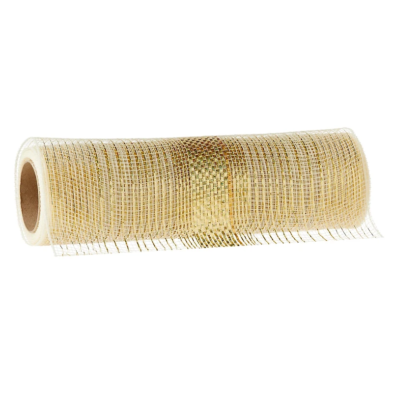10" x 19ft. Gold Ombre Mesh by Celebrate It™
