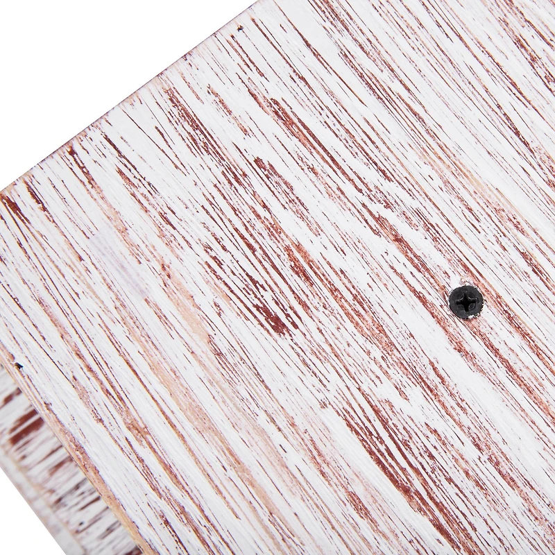 Mind Reader Brown 3-Tier Square Cupcake Tower