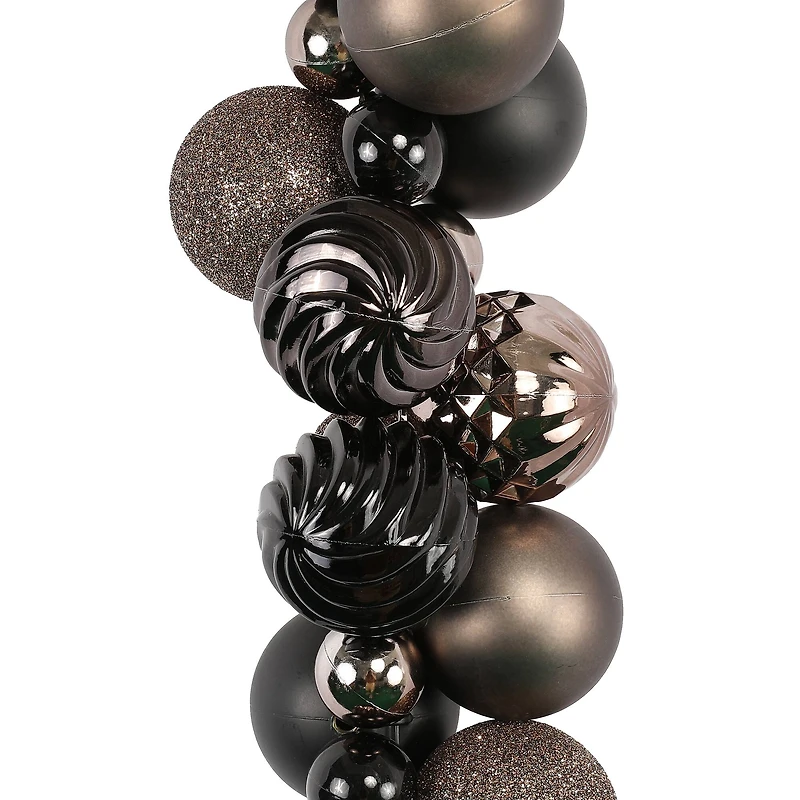 6ft. Dark Shimmer Shatterproof Ball Ornament Garland by Ashland®