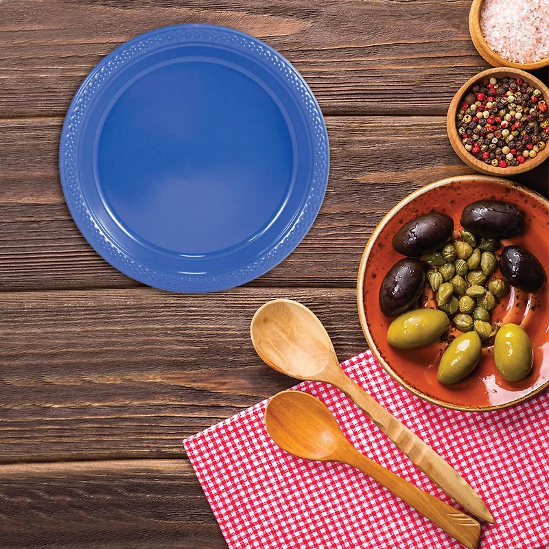 JAM Paper 9" Plastic Party Plates