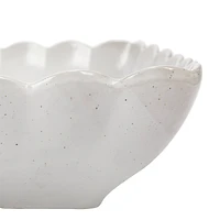 Hello Honey® Matte White Square Stoneware Scalloped Edge Serving Dish Set