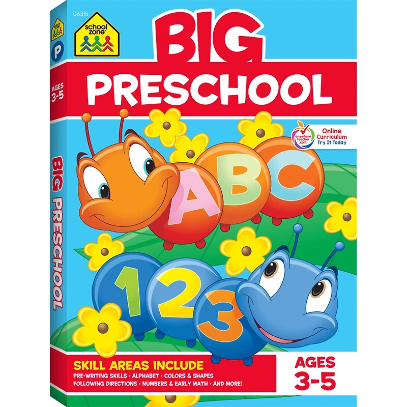 School Zone® Big Preschool Workbook