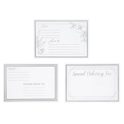 Silver Address Labels by Celebrate It™