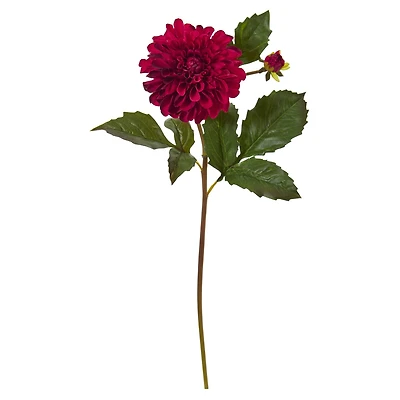 20'' Dahlia Artificial Flower Stem