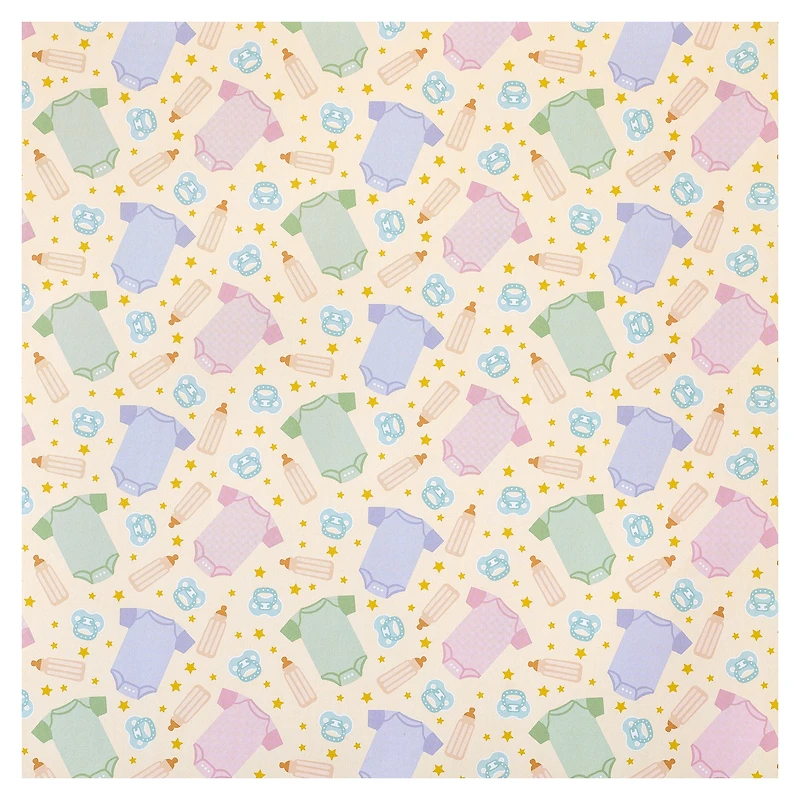 Baby Double-Sided Cardstock Paper by Recollections™, 12" x 12"