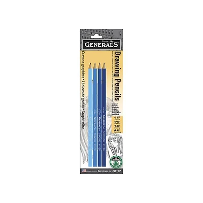 General's® Manga Graphite Drawing Pencil 4 Color Set