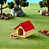 12 Pack: Mini Doghouse & Dog by Make Market®