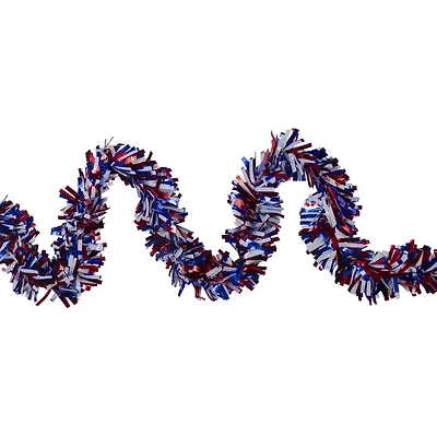 25ft. July 4th Wide Cut Unlit Garland