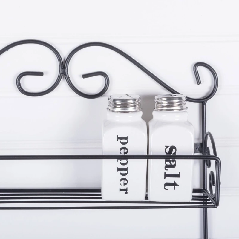 DII® 18" Black Pantry Spice Rack