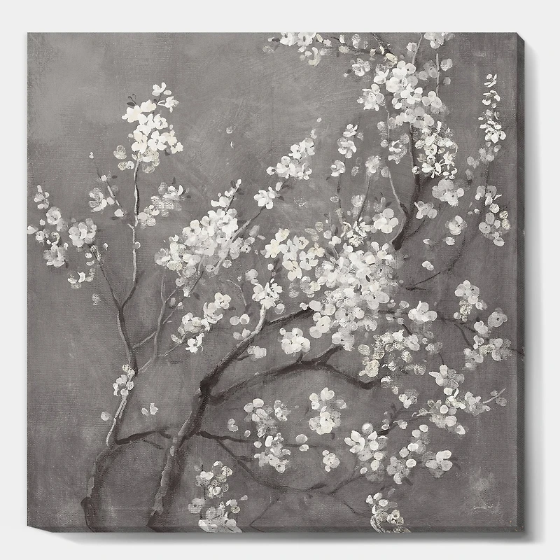 Designart - White Cherry Blossoms I