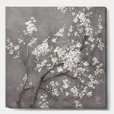 Designart - White Cherry Blossoms I