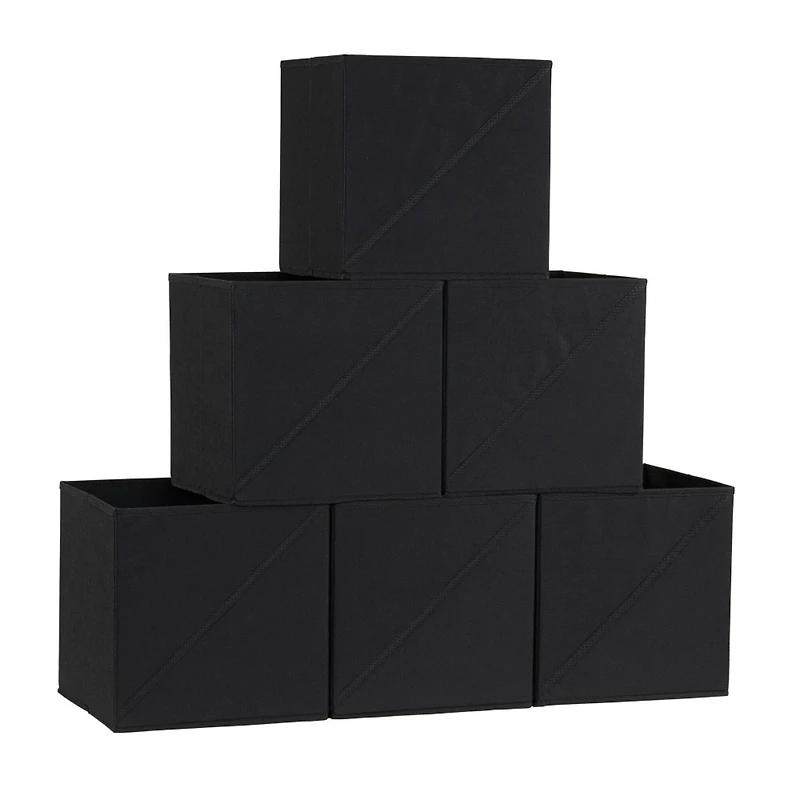 Household Essentials Storage Cubes with Diagonal Handle