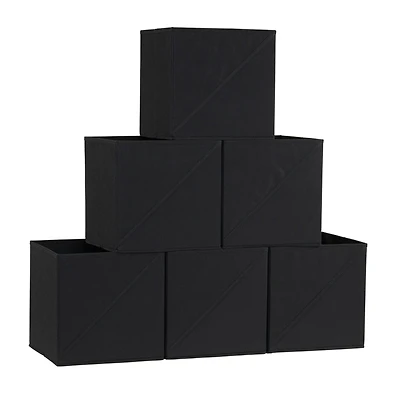 Household Essentials Storage Cubes with Diagonal Handle