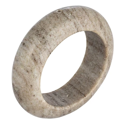 Hello Honey® 6" Beige Modern Marble Circle Incense Holder